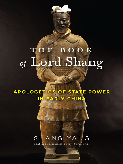 Title details for The Book of Lord Shang by Yang Shang - Available